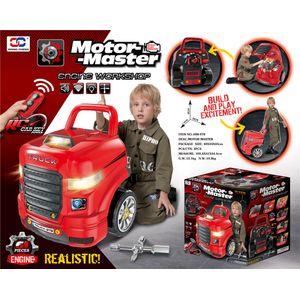 Xiongcheng Motor-Master Engine Workshop 61 Pieces - Red